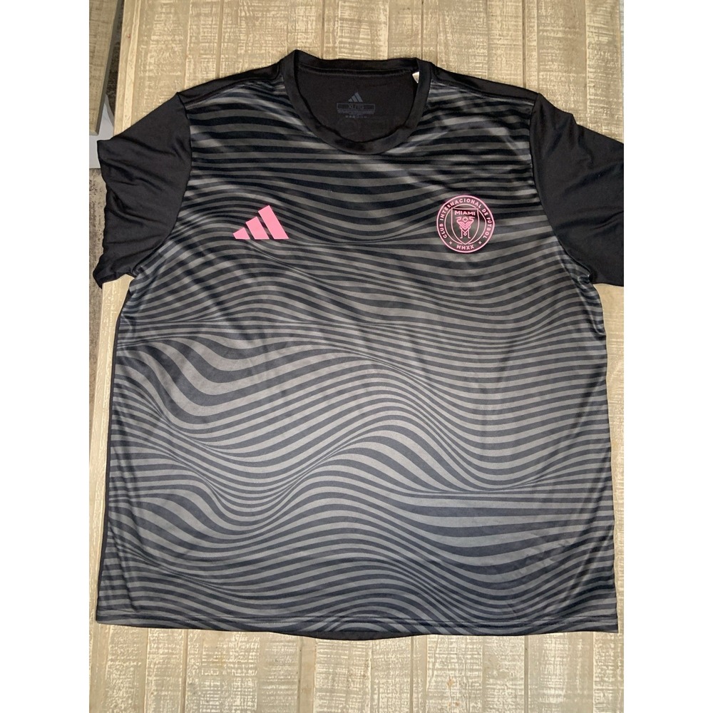 Adidas Inter Miami Black & Pink Lionel Messi  #10 Jersey Size Adult XL Soccer